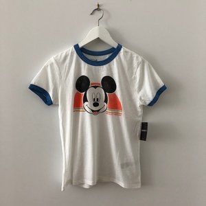 Mickey Mouse crop top tee